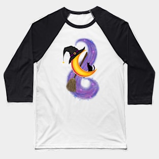 Moon Witch Baseball T-Shirt